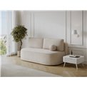 Sofa bed Eliana, sleeping function, Jarell 18, corduroy, beige, H93x193x96cm