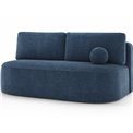 Sofa bed Eliana, sleeping function, Jarell 40, corduroy, blue, H93x193x96cm
