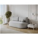 Sofa bed Eliana, sleeping function, Poco 03, light grey, H93x193x96cm