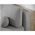 Sofa bed Eliana, sleeping function, Poco 03, light grey, H93x193x96cm
