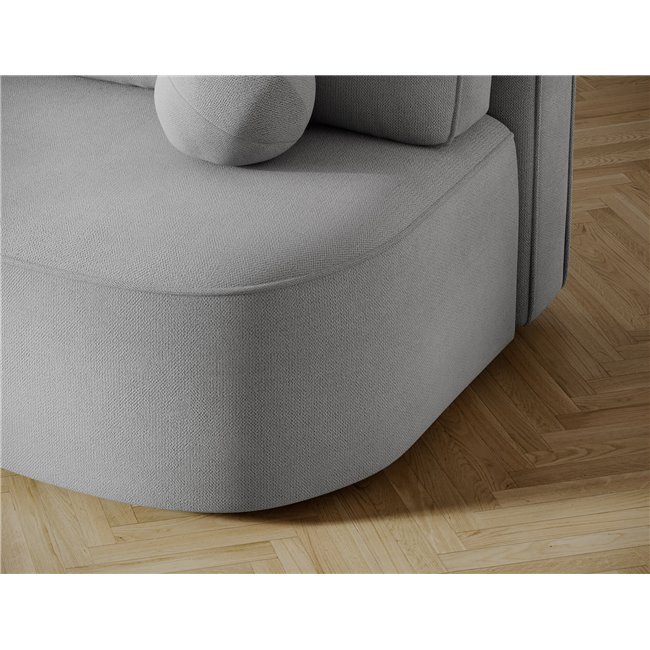 Sofa bed Eliana, sleeping function, Poco 03, light grey, H93x193x96cm