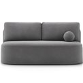 Sofa bed Eliana, sleeping function, Poco 04, grey, H93x193x96cm