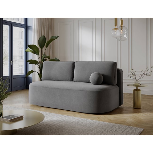 Sofa bed Eliana, sleeping function, Poco 04, grey, H93x193x96cm