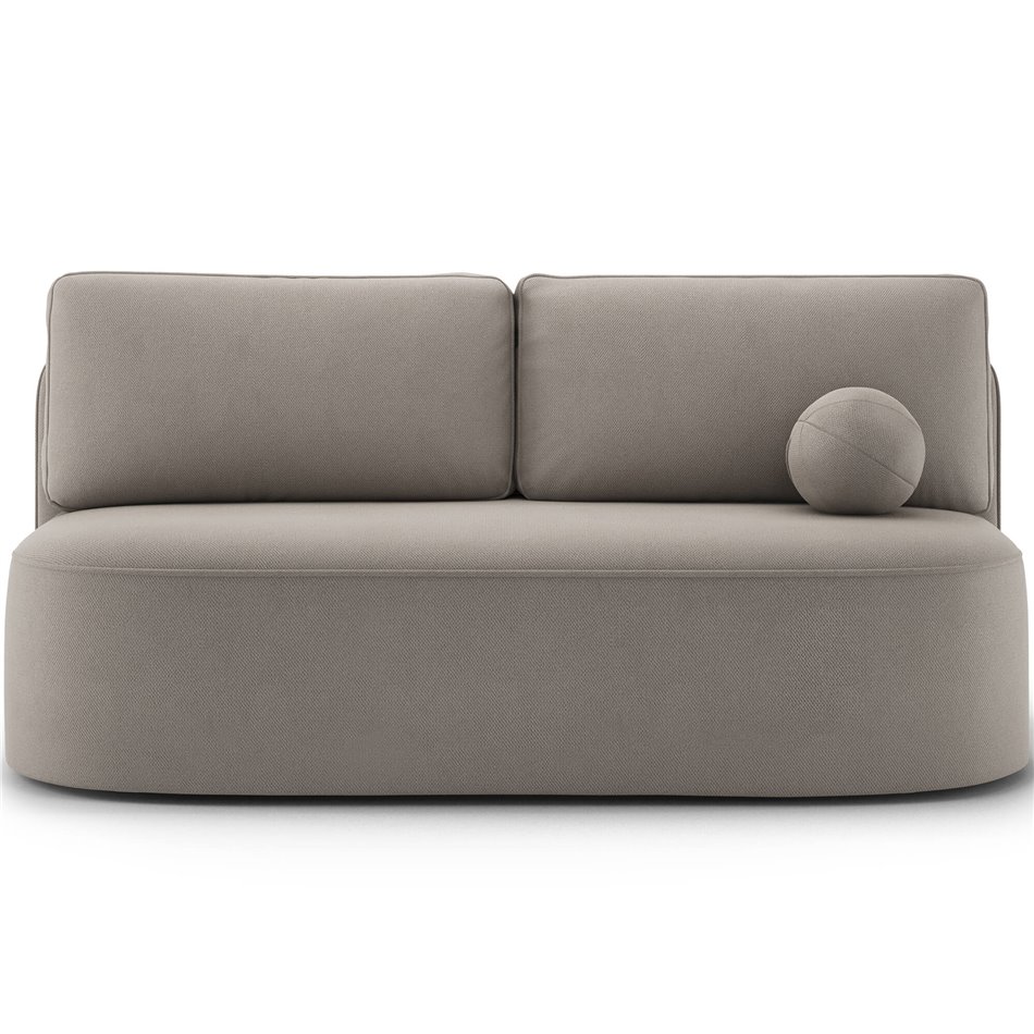 Sofa bed Eliana, sleeping function, Sola 18, beige, H93x193x96cm