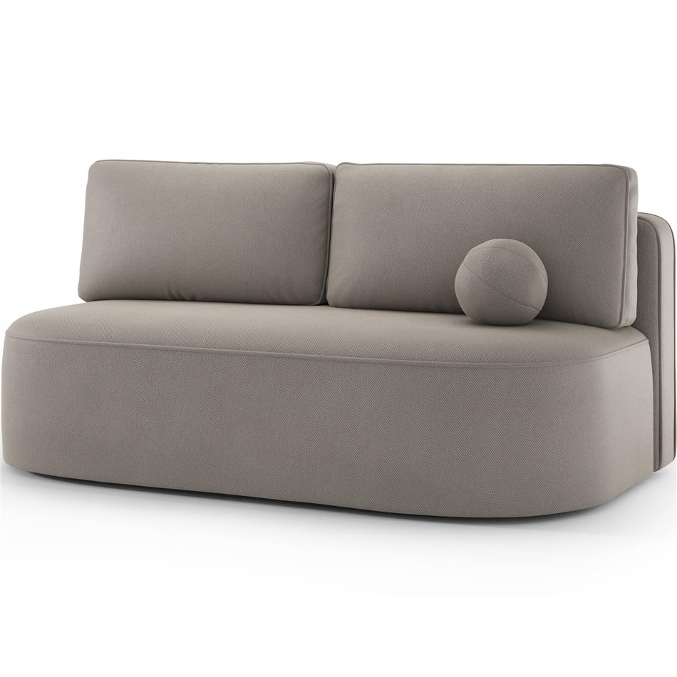 Sofa bed Eliana, sleeping function, Sola 18, beige, H93x193x96cm