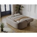 Sofa bed Eliana, sleeping function, Sola 18, beige, H93x193x96cm