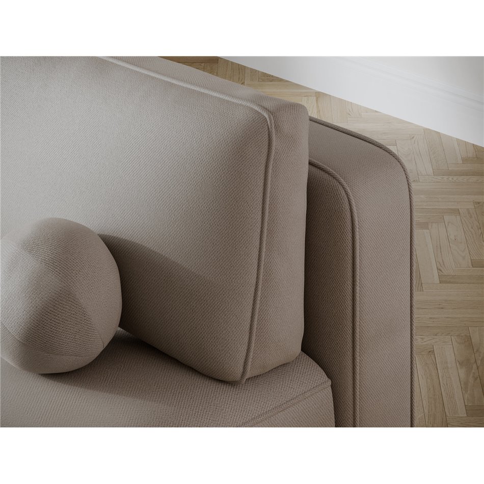 Sofa bed Eliana, sleeping function, Sola 18, beige, H93x193x96cm