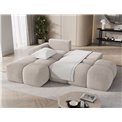 Corner sofa Elittario L, sleeping function, Royal 18, boucle, beige, H95x227x170cm