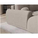 Corner sofa Elittario L, sleeping function, Royal 18, boucle, beige, H95x227x170cm