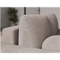 Corner sofa Elittario L, sleeping function, Royal 18, boucle, beige, H95x227x170cm