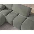 Corner sofa Elittario L, sleeping function, Xillar 100, green, H95x227x170cm