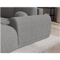 Corner sofa Elittario R, sleeping function, Royal 04, grey, H95x227x170cm