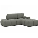 Corner sofa Elittario R, sleeping function, Xillar 100, green, H95x227x170cm
