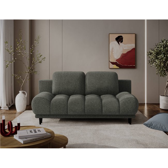 Sofa bed Elguavio, sleeping function, Xillar 100, green, H97x210x91cm