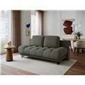 Sofa bed Elguavio, sleeping function, Xillar 100, green, H97x210x91cm