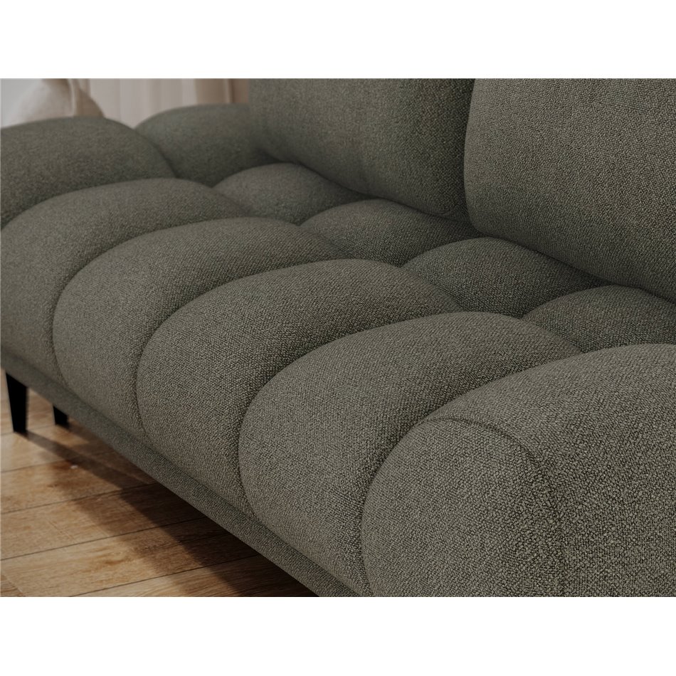 Sofa bed Elguavio, sleeping function, Xillar 100, green, H97x210x91cm