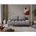 Sofa bed Elguavio, sleeping function, Paolli 04, grey, H97x210x91cm