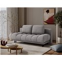 Sofa bed Elguavio, sleeping function, Paolli 04, grey, H97x210x91cm