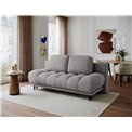 Sofa bed Elguavio, sleeping function, Paolli 04, grey, H97x210x91cm