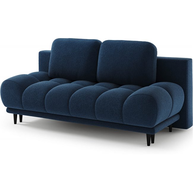 Sofa bed Elguavio, sleeping function, Paolli 40, blue, H97x210x91cm