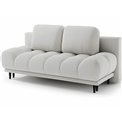 Sofa bed Elguavio, sleeping function, Paolli 01, white, H97x210x91cm