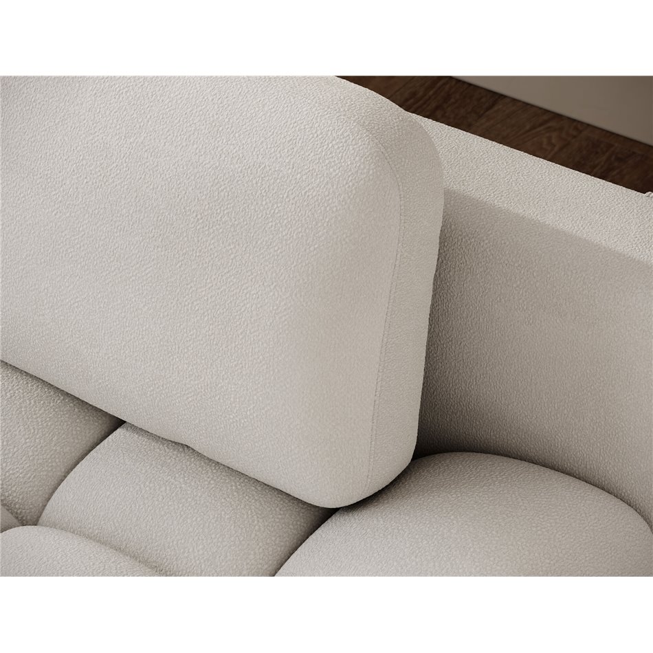 Sofa bed Elguavio, sleeping function, Paolli 01, white, H97x210x91cm