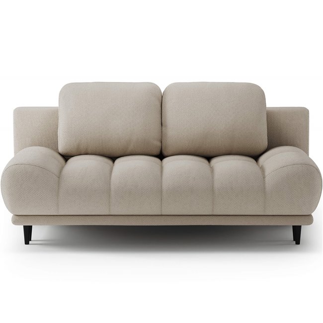 Sofa bed Elguavio, sleeping function, Calmora 18, beige, H97x210x91cm