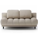 Sofa bed Elguavio, sleeping function, Calmora 18, beige, H97x210x91cm