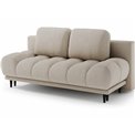 Sofa bed Elguavio, sleeping function, Calmora 18, beige, H97x210x91cm