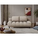 Sofa bed Elguavio, sleeping function, Royal 18, boucle, beige, H97x210x91cm