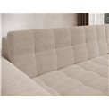 Corner sofa Erento R, sleeping function, Jarell 18, corduroy, beige, H78x296x194cm