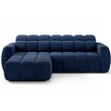 Corner sofa Efanito L, sleeping function, Paolli 40, blue, H105x288x200cm