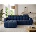 Corner sofa Efanito L, sleeping function, Paolli 40, blue, H105x288x200cm