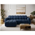 Corner sofa Efanito L, sleeping function, Paolli 40, blue, H105x288x200cm