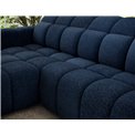 Corner sofa Efanito L, sleeping function, Paolli 40, blue, H105x288x200cm