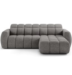 Corner sofa Efanito R, sleeping function, Coralline 03, grey, H105x288x200cm
