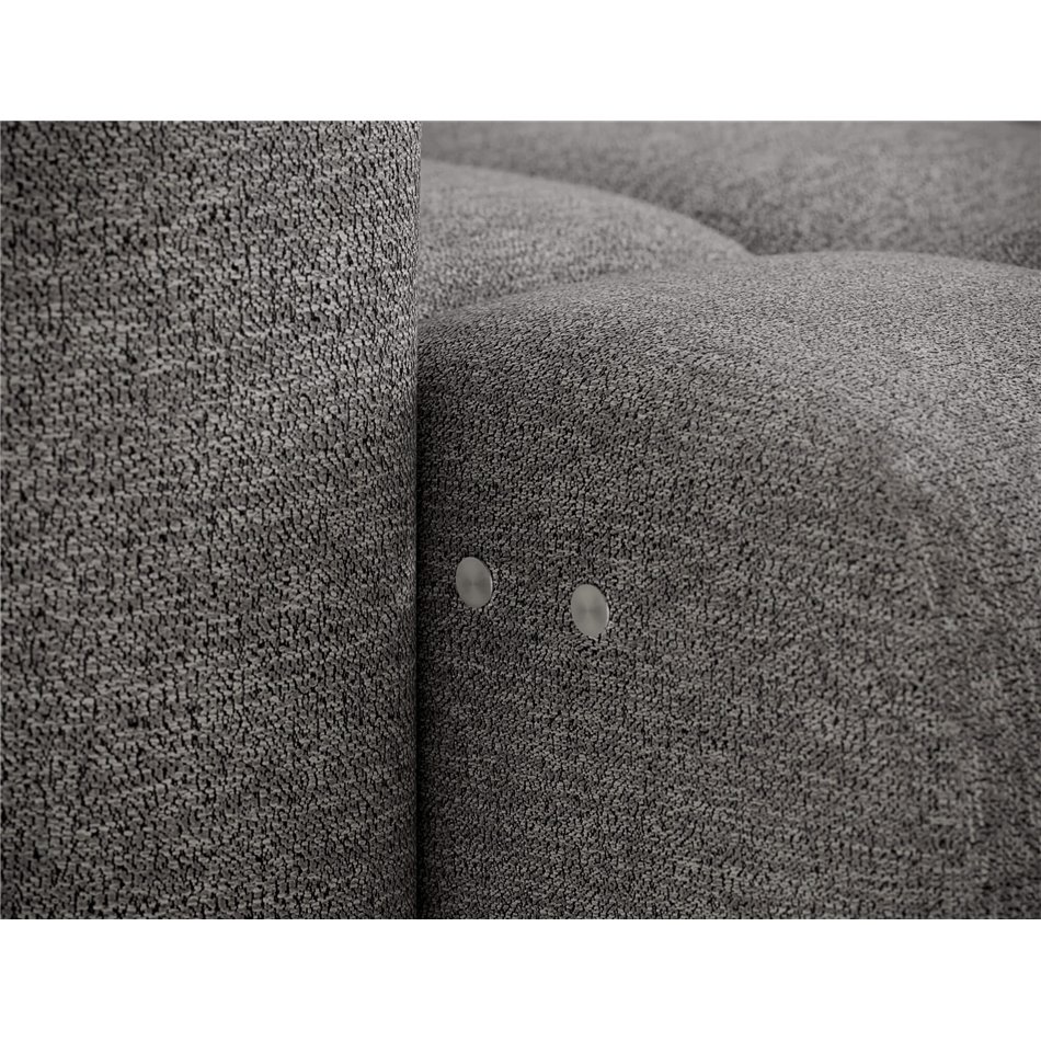 Corner sofa Efanito R, sleeping function, Coralline 03, grey, H105x288x200cm