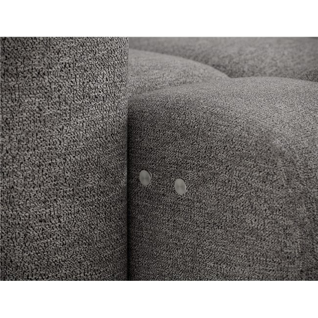 Corner sofa Efanito R, sleeping function, Coralline 03, grey, H105x288x200cm