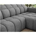 Corner sofa Efanito R, sleeping function, Coralline 03, grey, H105x288x200cm