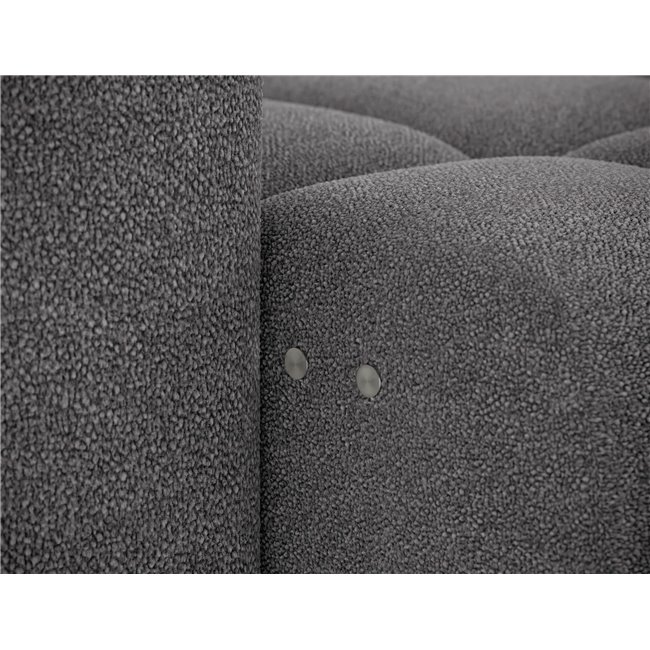 Corner sofa Efanito R, sleeping function, Paolli 04, light grey, H105x288x200cm