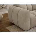 Corner sofa Efanito R, sleeping function, Amore 18, boucle, beige, H105x288x200cm