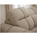 Corner sofa Efanito R, sleeping function, Amore 18, boucle, beige, H105x288x200cm