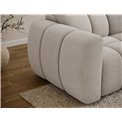 Corner sofa Efanito R, sleeping function, Royal 18, boucle, beige, H105x288x200cm