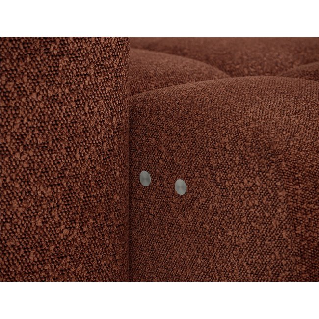 Corner sofa Efanito R, sleeping function, Jaffray 30, red, H105x288x200cm