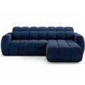 Corner sofa Efanito R, sleeping function, Paolli 40, blue, H105x288x200cm