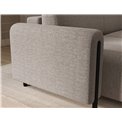Corner sofa Elcossta L, sleeping function, Royal 18, boucle, beige, H95x244x154cm