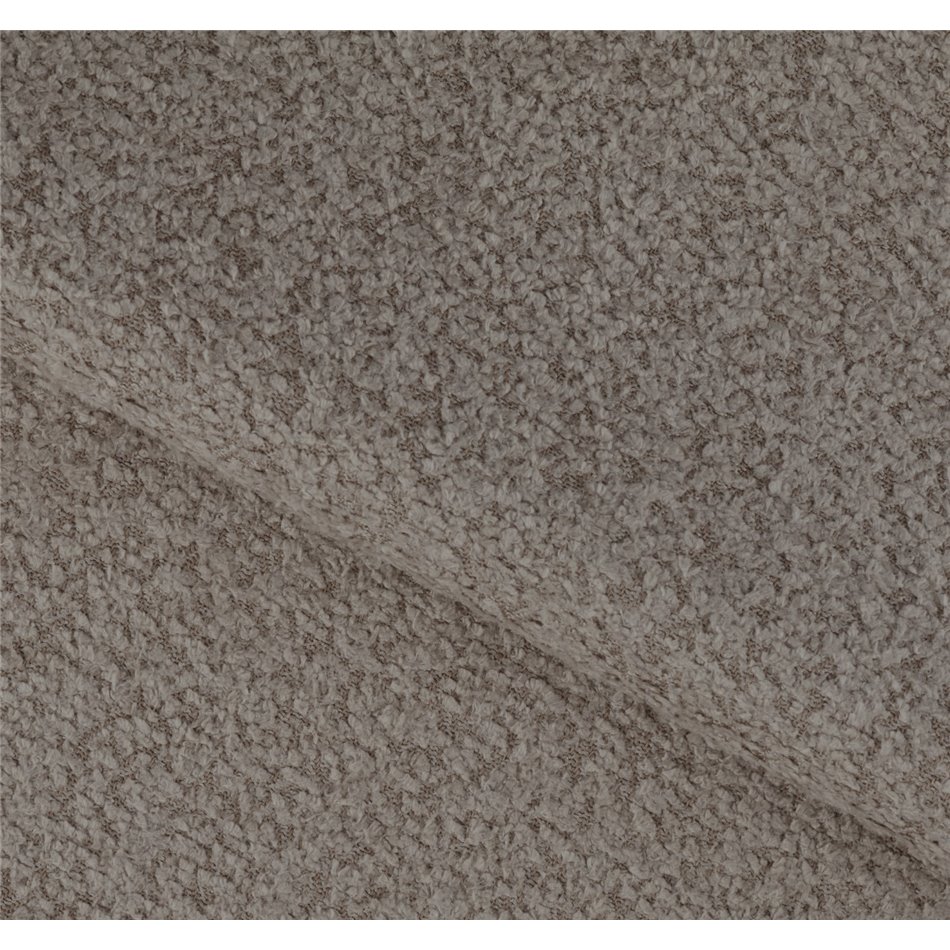 Corner sofa Elcossta L, sleeping function, Royal 20, boucle, brown, H95x244x154cm