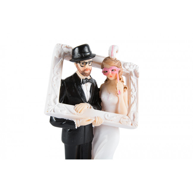 Свадебная статуэтка "Photobox" H18cm, W10cm