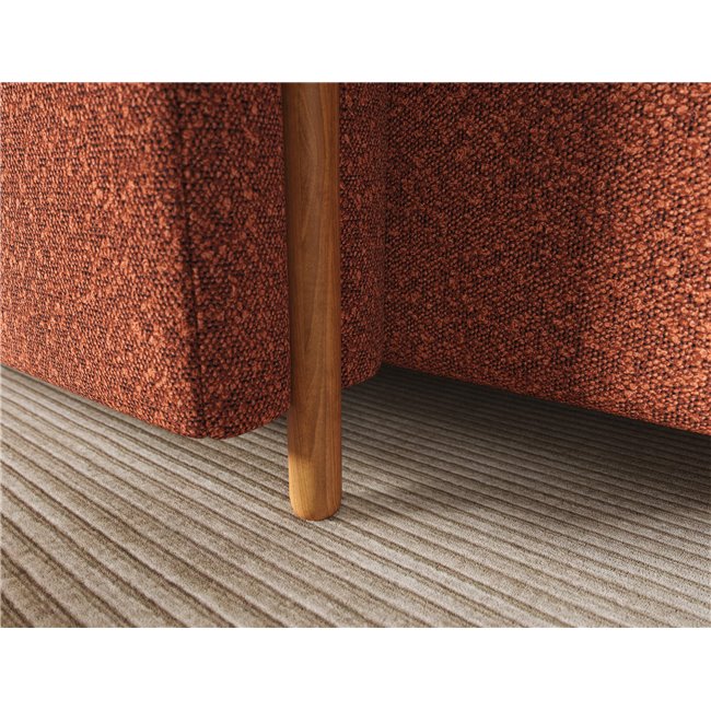 Corner sofa Elcossta L, sleeping function, Jaffray 30, brown, H95x244x154cm