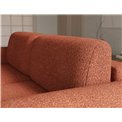 Corner sofa Elcossta R, sleeping function, Jaffray 30, brown, H95x244x154cm